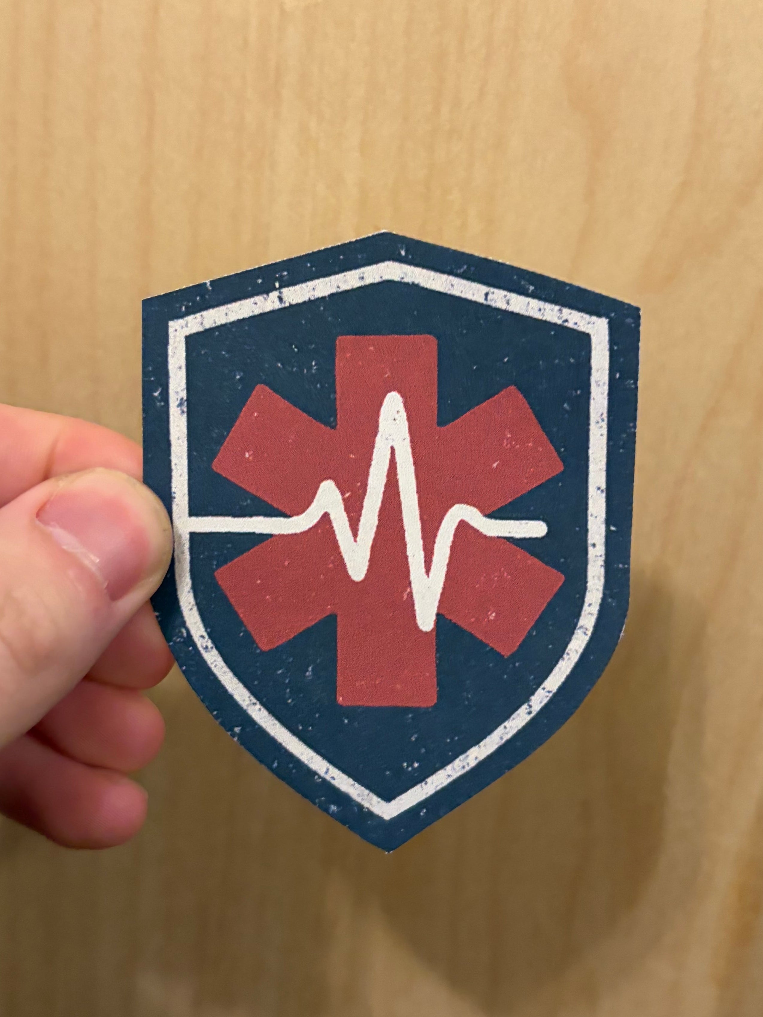 Rescue Ready Logo Star of Life Sticker