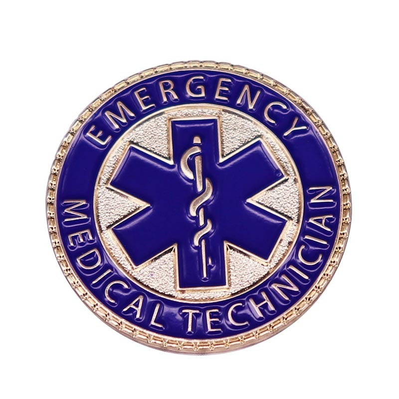 Emergency Medical Technician Star of Life Premium Accessory Pin