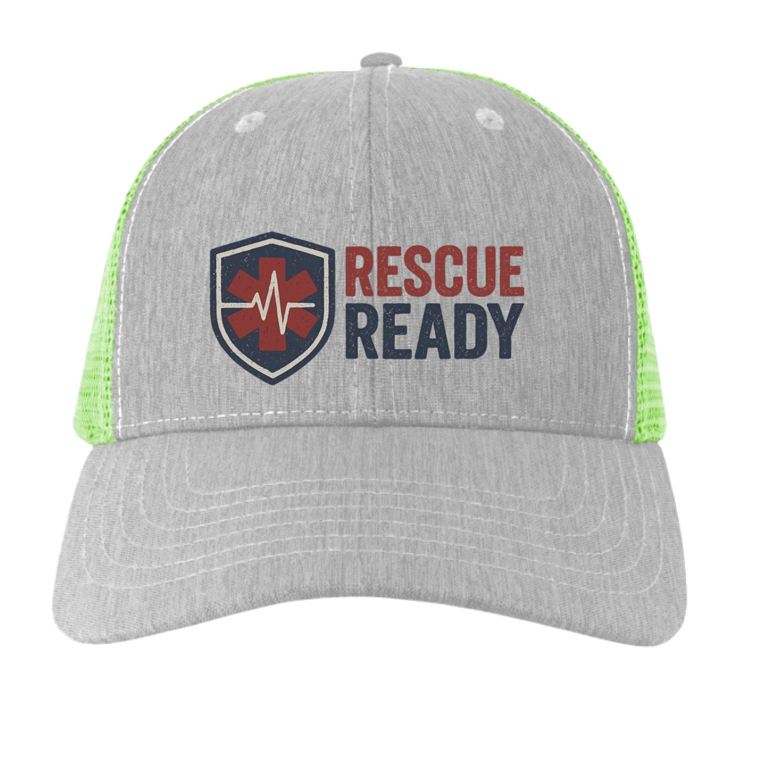 LT GRY/ NEON GRN - FRONT